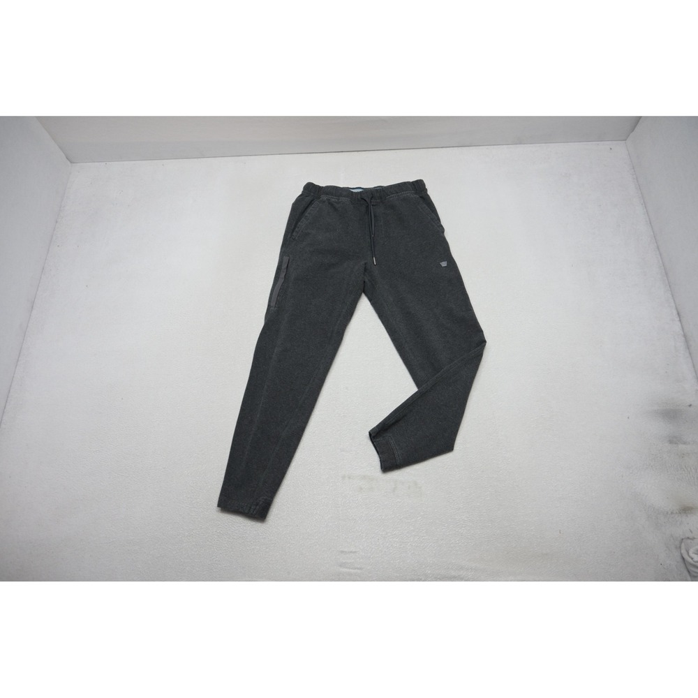 Mack Weldon Jogger Sweatpants Mens Small Gray Zip Pocket‎ Athletic Excellent